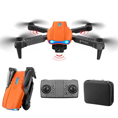 China Three Side Obstacle Avoidance UAV Airplane Photography Aircraft Camera 4k HD Radio China Newest E99 Tracing Orange FPV Drones Con Camara Quadcopter for sale