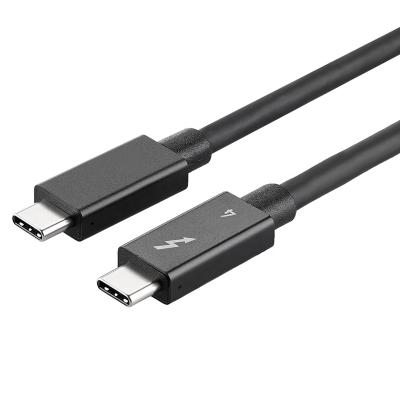 China Mobile Phone ULT-Unite Type C 8K 40Gbps 100W Compatible Thunderbolt 4 OEM ODM Thunderbolt 3 USB 4 Cable for sale