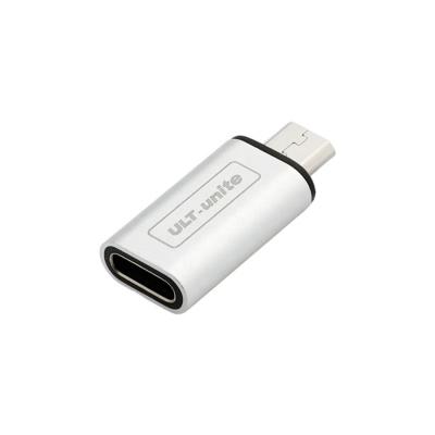 China Mobile Phone ULT-Unite Hot Seller USB Type C Female To Micro USB 2.0 USB Male OTG Adapter Converter for sale