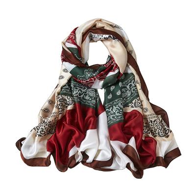 China Square scarves for women cutains 100% polyester for sale