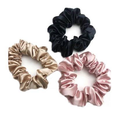 China Small Size Friendly Hair Silk Scrunchies, Silk Scrunchies Satin for sale