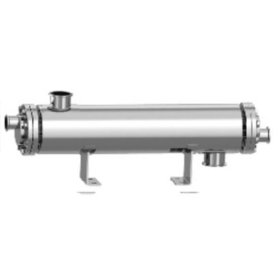 China food & High Quality Sanitary Efficient Beverage Plant Stainless Steel Tube-Sheet Heat Exchanger Tank Double U Tube for sale