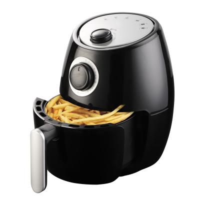 China Easy Operate New Design Mechanical Control Cute 2L Air Fryer With Cool Touch Handle for sale