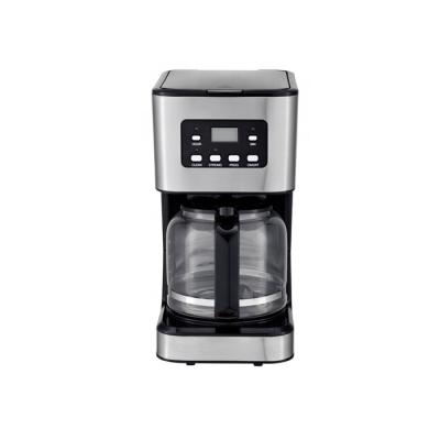 China Hotel 950W 1.5L 12 cups multifunctional coffee maker with 6 switch for sale