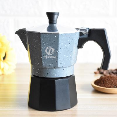 China Pengrui Sustainable Stove Top Coffee Maker Italian Moka Pot for sale