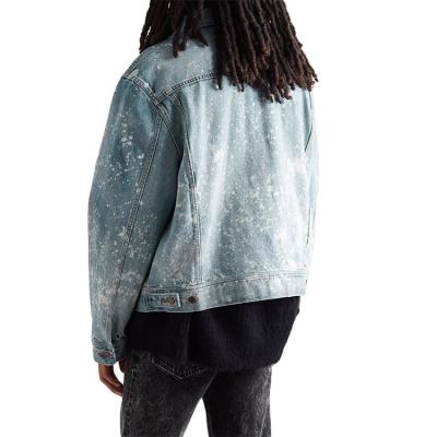 China Breathable Trends New Style Men's Denim Jacket Customize Cotton Men's Denim Jacket for sale