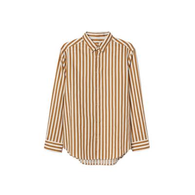 China OEM Factories Mens Striped Shirts Wholesale Cotton Shirts Long Sleeve OEM Anti-pilling Sleeve for sale