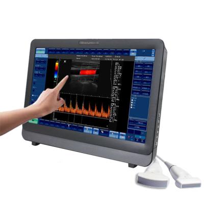 China Color doppler ultrasound system touch screen 22inch LED for sale