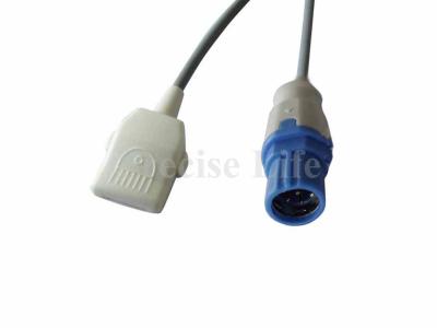 China Compatible Siemens MS18680 SpO2 adapter cable, Round 7-pin to 6-pin,8ft for sale