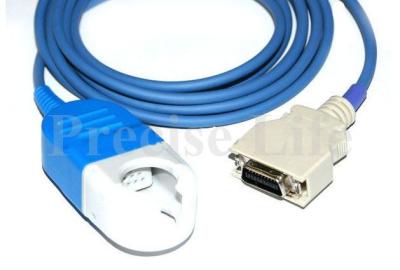 China Compatible Nihon Kohden JL-302T SpO2 adapter cable,AMP 20-pin to DB 9-pin,8ft for sale