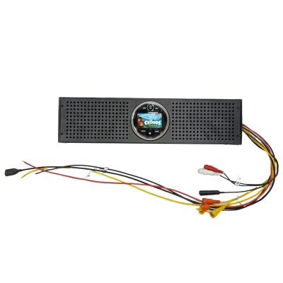 China Marine Stereo music audio system soundbar marine integrated amplifier for ATV UTV RV golf cart boat for sale