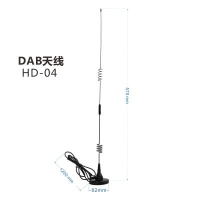 China Professional Waterproof Function DAB Antenna HASDA HD-04 Ip66 Weather Resistant For Boat Yacht ATV UTV RV for sale