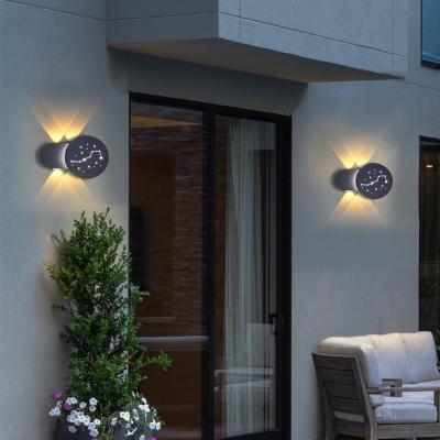 China Modern Excellent Manufacturer Decoration Waterproof Night Lighting Ip54 Garden 7+4w Smd Wall Mounted Led Wall Light for sale