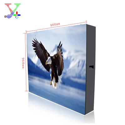 China P5 indoor waterproof outdoor full color video wall advertising flxed led screen 960X960 cabinet for sale