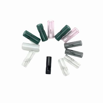 China White Minimalist Cigarette Holder Tobacco Pipe Cleaner Filter Tool Glass Logs Dispensing Tour Tube For Cigarette Holder Glass Tips for sale