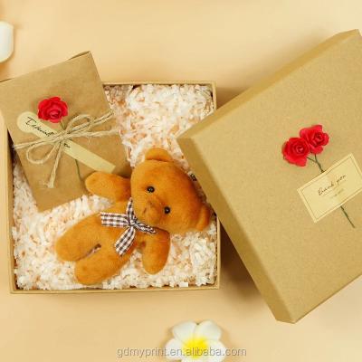 China Recycled Materials Factory Supply Customized Printed Kraft Paper Packaging Box For Candy Etc. gift for sale