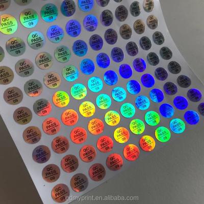 China Factory price anti-counterfeit quality quality 3d hologram anti-counterfeit custom sticker for sale