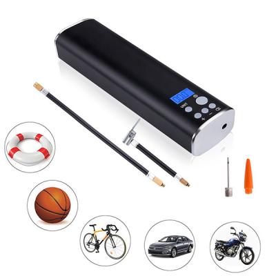 China Emergency Light Logo Laser 12v 10L/min Free Portable Air Pump For Inflatables With Auto Cut Out for sale