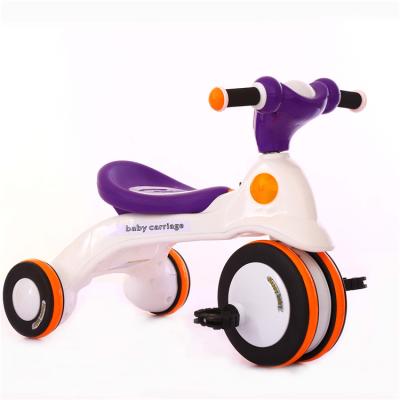 China Ride on toy 2021 new hot sale model 3 wheels with push handleplastic kids tricycle indoor outdoor tricycle for sale