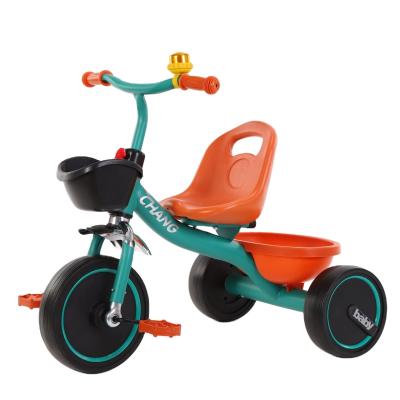 China Ride On Toy 2021 Hot Sale New Baby Model Tricycle With Cheap Price Toy Car For Children To Drive for sale