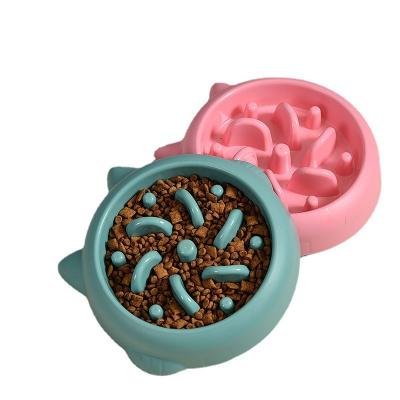 China Automatic Wholesale PP Material Non Slip Puzzle Slow Dog Bowl for sale