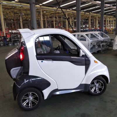 China 2 Seat Mini Electric Car 4 Leather Mini Car Adult Electric Wheel for sale