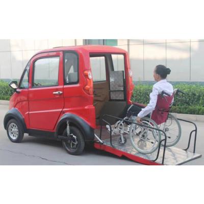 China Leather Car Electric Automobile For Disabled Electric Car For Disabled for sale