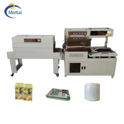 China machinery & Automatic L Bar Sealer Heat Sealer Heat Sealing Shrink Material Chinese Factory Supply POF PVC Film Wrapping Packing Machine for sale