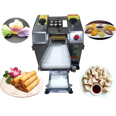 China High Speed ​​Automatic Spring Bun Dumpling Gyoza Wrapper Momo Wonton /Samosa/Empanada Roti Tortilla Dough Skin Making Machine for sale