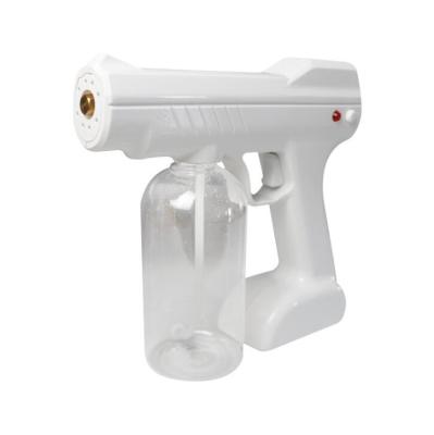 China Newest Killing Bacteria Cordless Blue Ray Electric Nano Sterilizer Spray Gun For Disinfection for sale