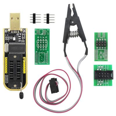 China Flash Organizer SOIC8 SOP8 Chip IC Test Clips Socket Adpter Programmer BIOS Module For CH341A 24 25 Series Flash Programmer EEPROM Kit for sale