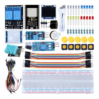 China For Arduino Programming Manufacturer DIY Hot Sale ESP32 Development Kit IOT Starter Development Kit Wireless WIFI Control Kit Compatible With Arduino for sale