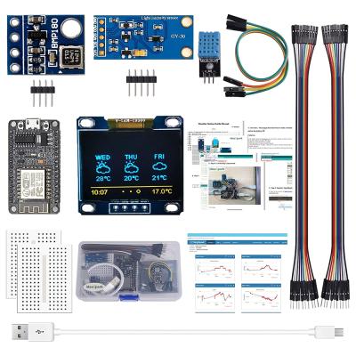 China For Arduino Programming Weather Station Kit ESP8266 With Humidity BMP180 0.96