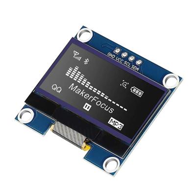 China OLED Display Module I2C 128X64 1.3 Inch White Display Module SSD1106 With Pins For Arduino STM 1.3 Inch for sale