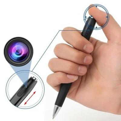 China Ball Pen Hidden Video Camera 1080p HD Pinhole Spy Camera Hi-Fi Security Camera One Way Audio Video Recording for sale