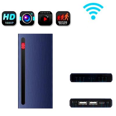 China NIGHT VISION Power Bank with Spy Cameras 8000mAh Portable Charger with Hidden Camera 1080P HD Night Vision Radio with Voice Recording for sale