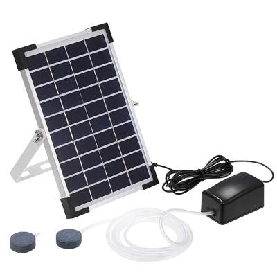 China Solar Power Oxygen Pump Aquarium Oxygen Aerator Pond Aerator Fishing Aerator Sustainable Aquarium Compressor for sale