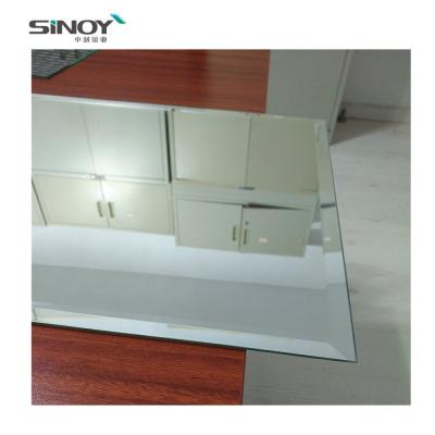 China Modern Stylish Hardware Rectangle Wall Mount Bathroom Mirror Frameless Mirrors for sale