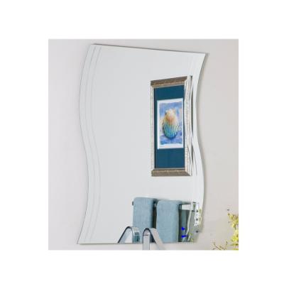 China S Shaped Bathroom Mirror / Wave Shaped Mirror / Long Wavy Mirror For Bathroom Use for sale