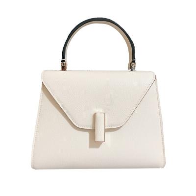 China 2021 Fashion New Logo Shoulder Bag Cowhide Women Leather Bags Customizable Women Handbags Bags for sale