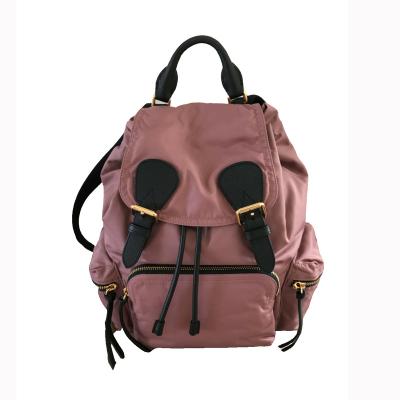 China Customizable raincoat 2021 star schoolbag nylon women's backpack simple soft oxford fabric of the same style logo canvas rucksack for sale