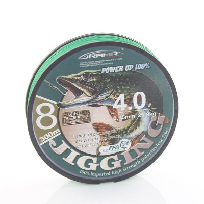 China Line Factory Sink Direct Supply OEM/ODM 300m 8 Strand PE Braided Fishing Line Custom Design Braided Fishing Line For Raft Fishing for sale