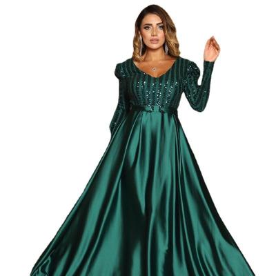 China Anti-static spring banquet tow party dress and European and American summer women