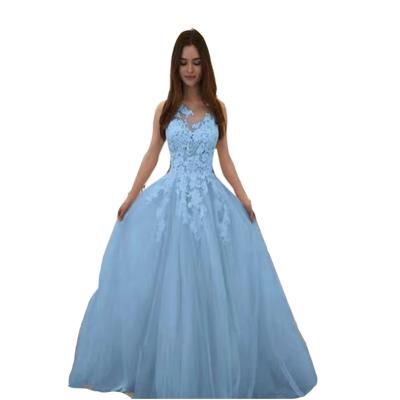 China 2023 anti-static Europe and the United States new sexy wedding dress Amazon lace wedding dress three - color dress for sale