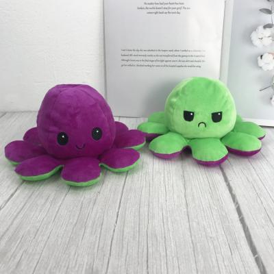 China Eco-Friendly Reversible Plush Toy Reversible Eco-Friendly Reversible Toy Octopus Mood Caliente La delde vendedor caliente del pulpo Amazon for sale