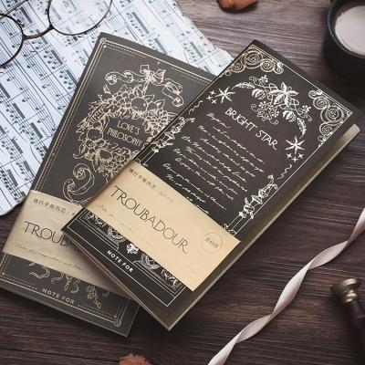 China Others Retro Pocket Book Inner Core Kraft Paper Travel Tanning Accompanying Notebook for sale