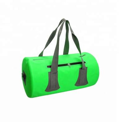 China Foldable Waterproof Gym Sports Boating Cylinder Wet Dry Duffel Bag Kayaking for sale