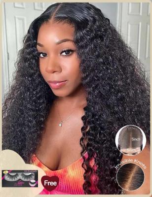 China 5x5 All Skin Closure Wig Human Hair Pre Everything HD Closure Pre Plucked Wigs for sale