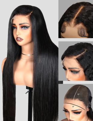 China 9x6 HD Lace Straight Glueless Wigs Human Hair Ready To Wear Wigs for sale