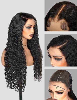 China 9x6 HD Lace Burmese Hair Wig Natural Hairline Glueless Lace Wigs Human Hair for sale